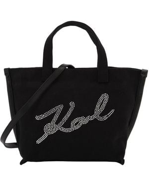 Karl Lagerfeld Shopper K/Signature - Schwarz
