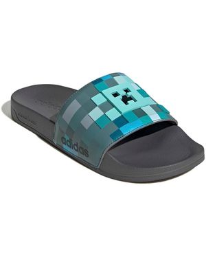 adidas Pantolette Adilette - Blau