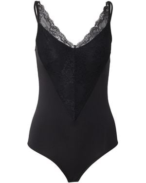 Pieces Shirtbody - Schwarz