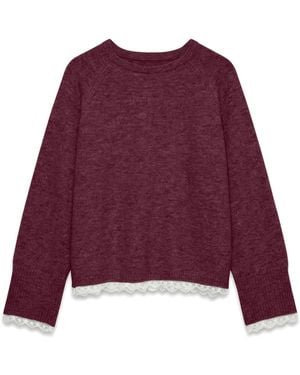 Vero Moda Pullover Awmagalene - Lila