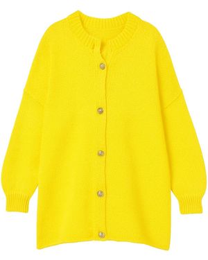 Elara Strickjacke - Gelb