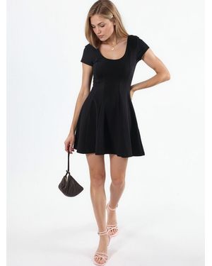 Busem Kleid Mini - Schwarz