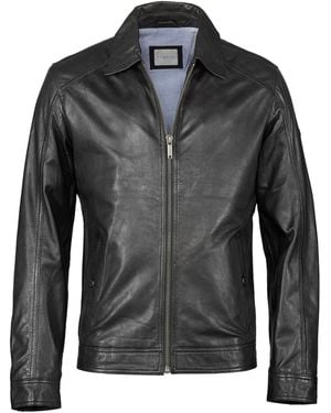 Bugatti Lederjacke Buromeo - Schwarz