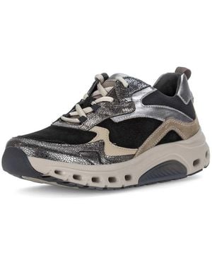 Gabor Sneaker Low Sneaker Low Damen 0302.01.001 Leder-Mix - Schwarz