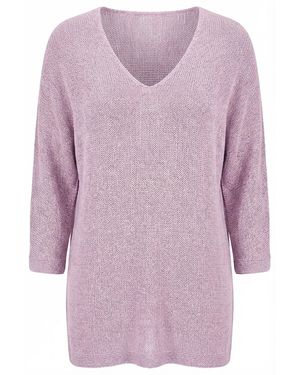 MIAMODA Pullover - Lila