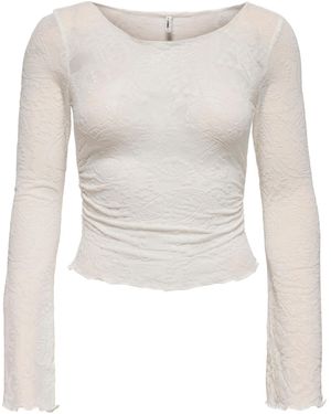 Only Petite Shirt Onlvinnie - Weiß