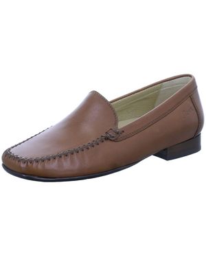 Sioux Mokassin Mokassin Slipper Damen 63112 Campina Echtleder - Braun