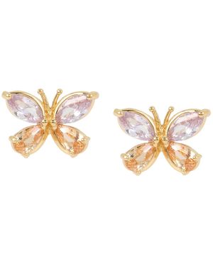 Betsey Johnson Ohrstecker - Weiß