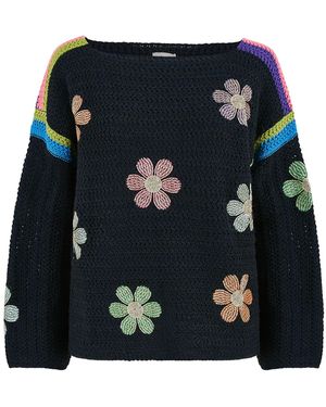 Yumi' Pullover - Schwarz