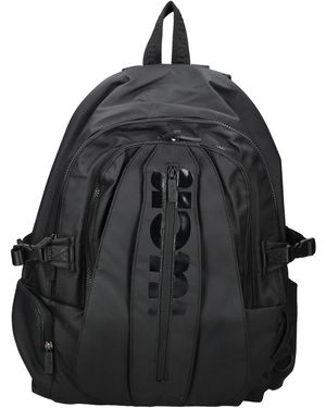Blauer Rucksack - Schwarz