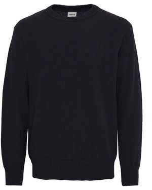 Solid Pullover Ike - Blau