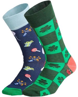 DillySocks Socken Lucky Celebration - Grün