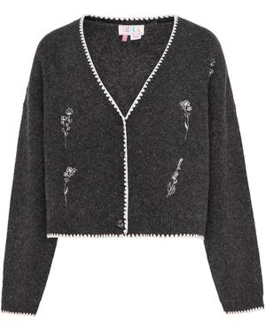 IZIA Strickjacke - Schwarz