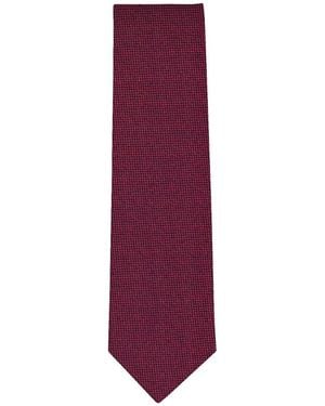 REAL GUYS Krawatte, Elegantes, Zeitloses Design - Lila