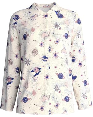 CALIDA Schlafshirt Favourites - Weiß