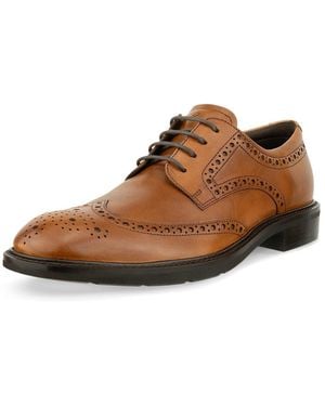 Ecco Schnürschuh Metropole Prague - Braun