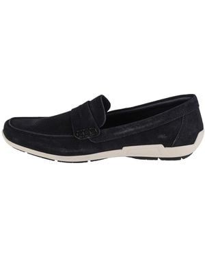 Rieker Slipper Moccasins 09050 - Schwarz