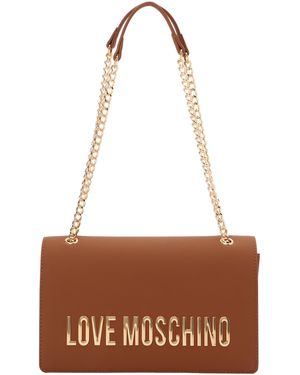 Love Moschino Schultertasche - Weiß
