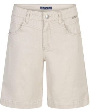 Red Button Hose Kate Short Stripe - Weiß