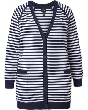 Ulla Popken Strickjacke - Blau