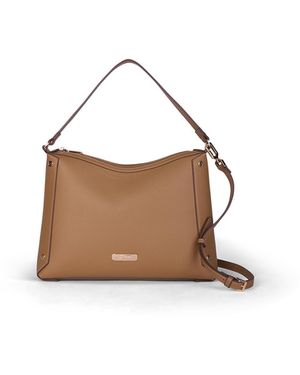 Gattinoni Schultertasche Hobo - Natur