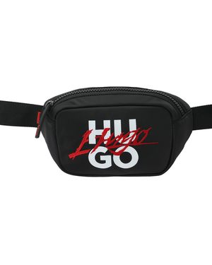 HUGO Gürteltasche Handwritten 2.0 - Schwarz