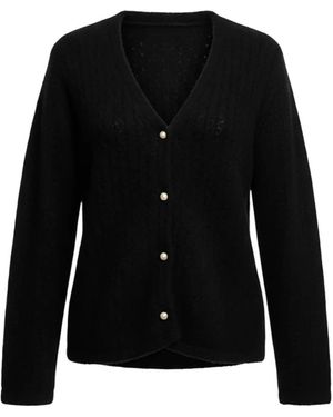 Alexa Dash Strickjacke - Schwarz