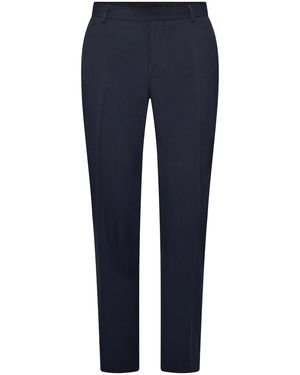 Hirschthal Bügelfaltenhose - Blau