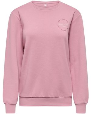Only Play Sportsweatshirt Onpcava - Pink