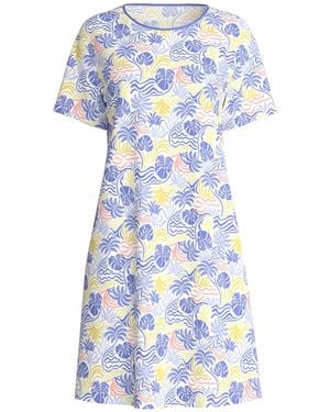 CALIDA Nachthemd Coastal Dreams - Blau