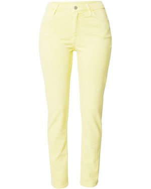 Esprit Slim-fit-Jeans Iconic (1-tlg) Plain/ohne Details - Gelb