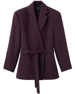 Mango Blazer Iguana - Lila