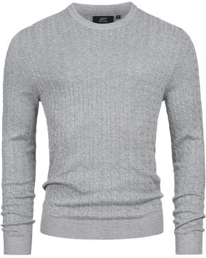 JEFF Pullover Camden - Grau
