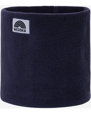 WESORA GmbH Schlauchschal Fleece Neckwarmer - Blau