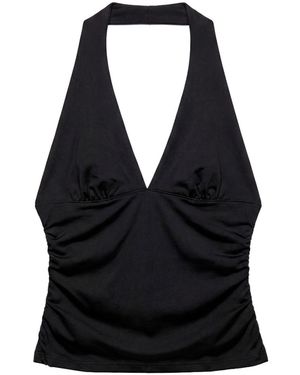 Pull&Bear Top - Schwarz