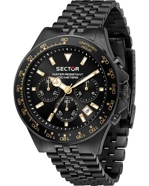 Sector Uhr - Schwarz