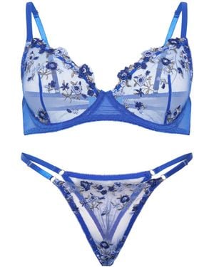 Carré Chic Carr Chic Wäsche-Sets - Blau
