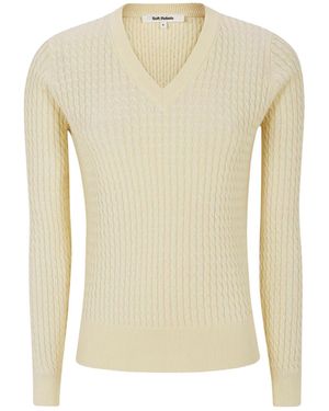 SOFT REBELS Sweater Srbeth - Weiß