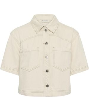 Kaffe Bluse Kacatharina - Natur