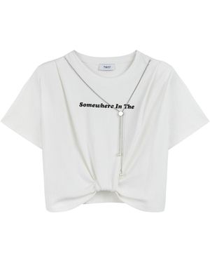 Twist T-Shirt - Weiß