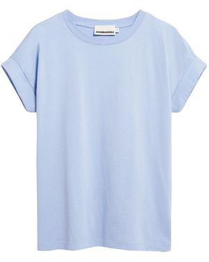 ARMEDANGELS T-Shirt Idaara - Blau