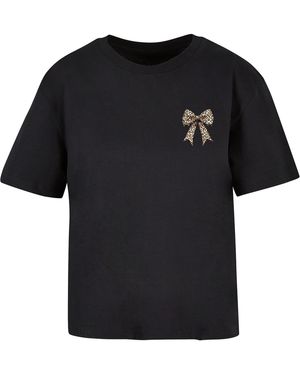 Merchcode Shirt Ribbon - Schwarz