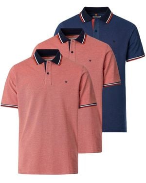 Redmond Shirt Basic - Blau