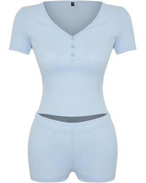 Trendyol Shorty - Blau