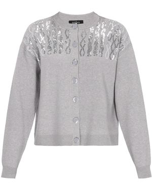 usha BLACK LABEL Strickjacke - Grau
