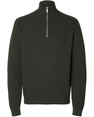 SELECTED Pullover Slhdane - Grün