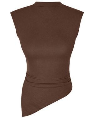 Trendyol Top - Braun