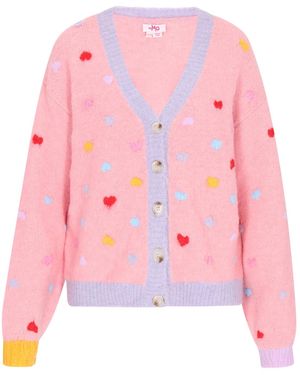 myMo Strickjacke - Pink