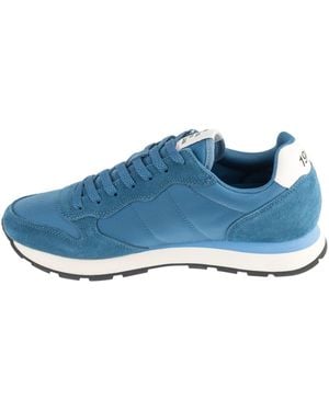 Sun 68 Sneaker Low Tom Solid - Blau