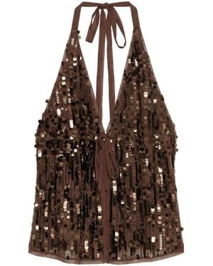 Pull&Bear Top - Braun
